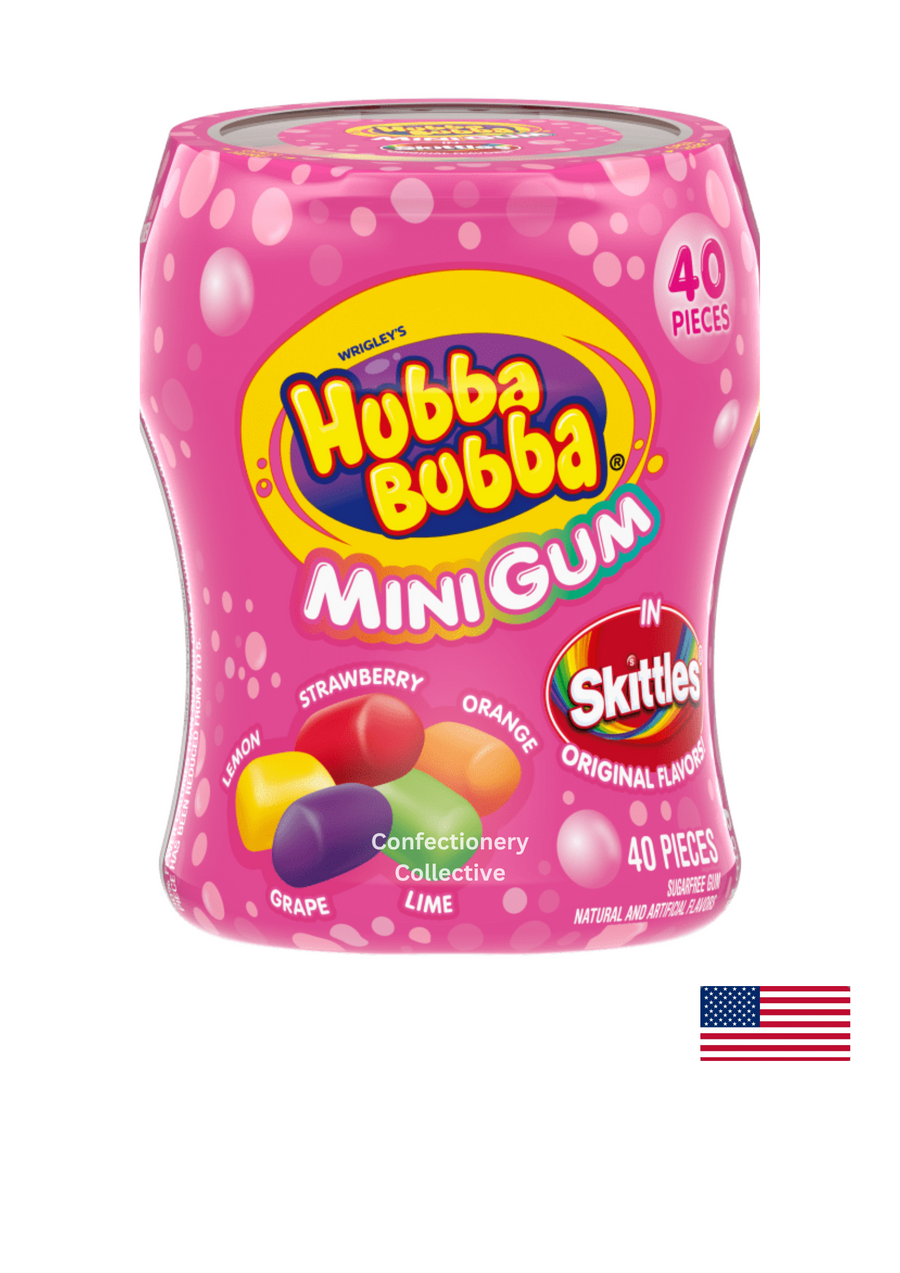 Hubba Bubba Skittles Gum 40 Pieces