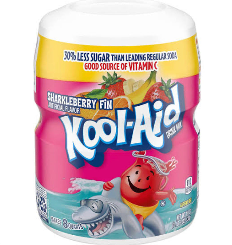 KOOL AID SHARKLEBERRY FIN TUB 538G (BBD 8/24)