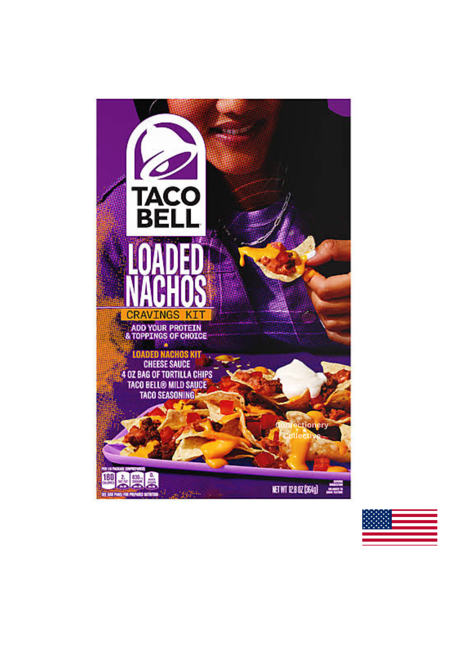 Taco Bell Cravings Kit Loaded Nachos 362g